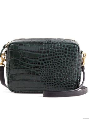 Clare V. midi sac in loden croc